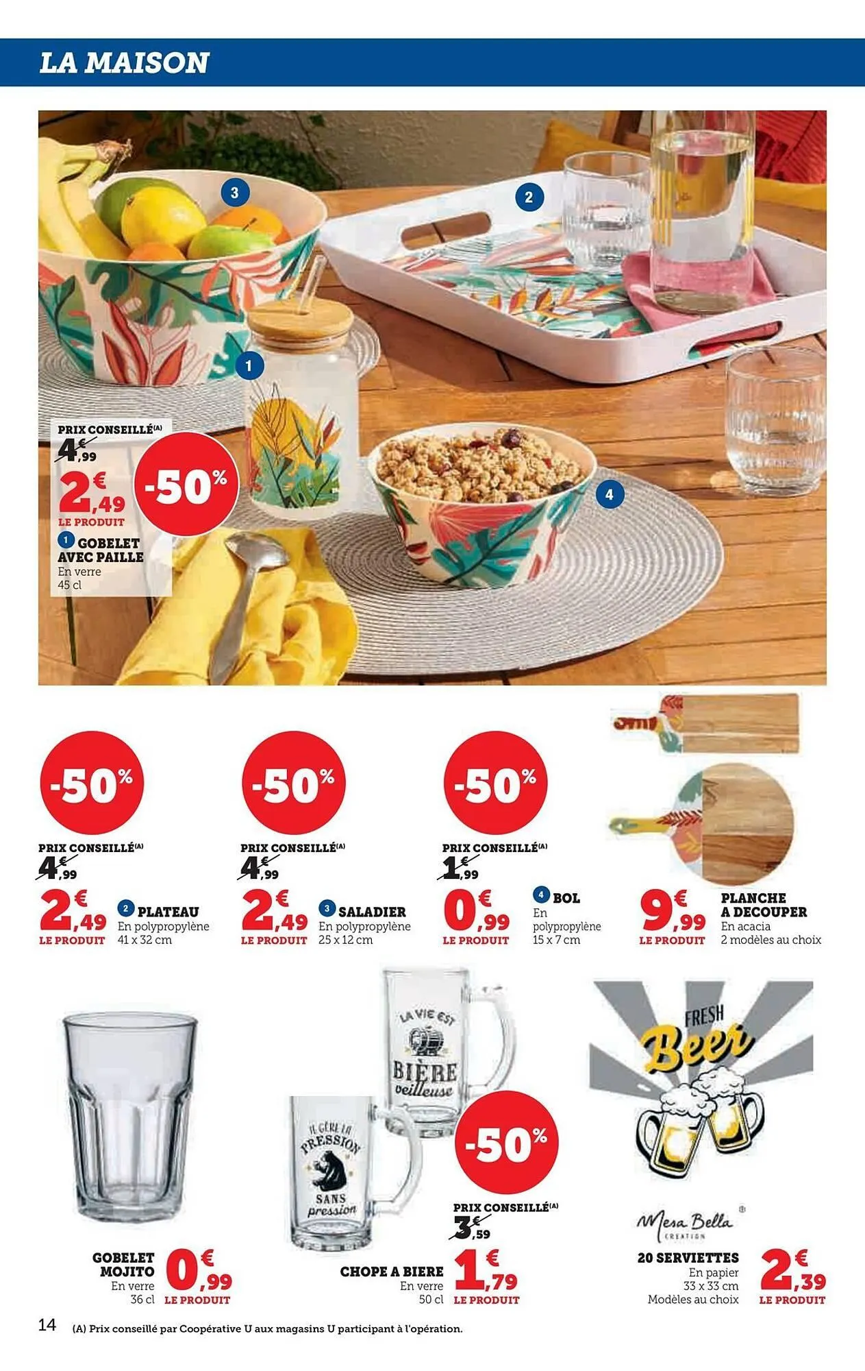 Catalogue Super U du 29 avril au 25 mai 2025 - Catalogue page 14