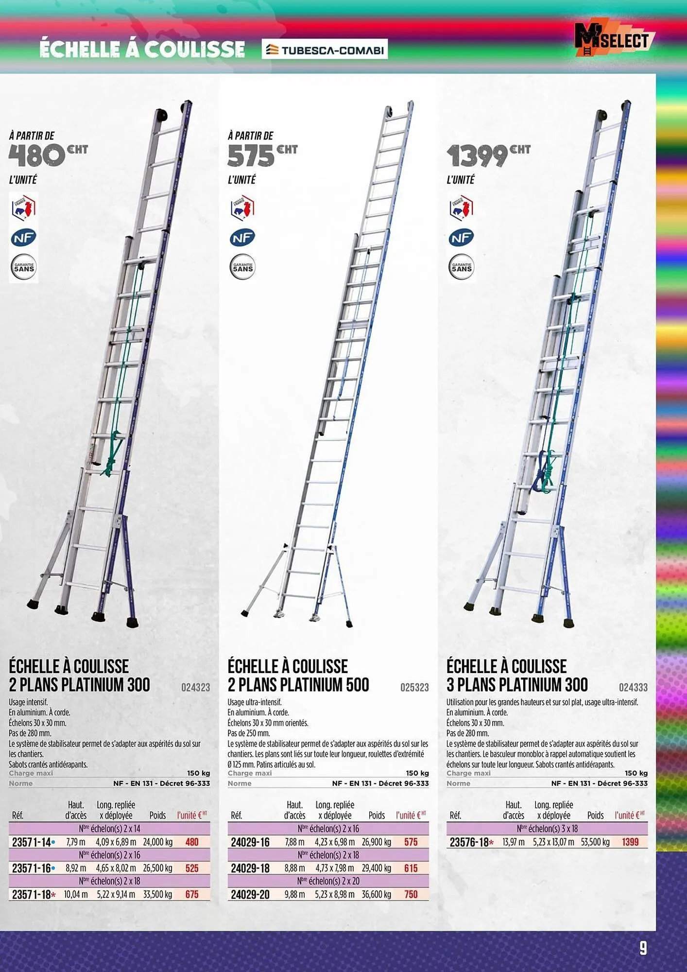 Catalogue Master Pro du 7 avril au 31 juillet 2025 - Catalogue page 9