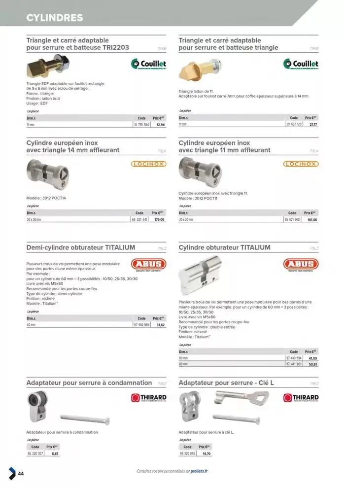 Catalogue général du 11 mars au 31 décembre 2025 - Catalogue page 46