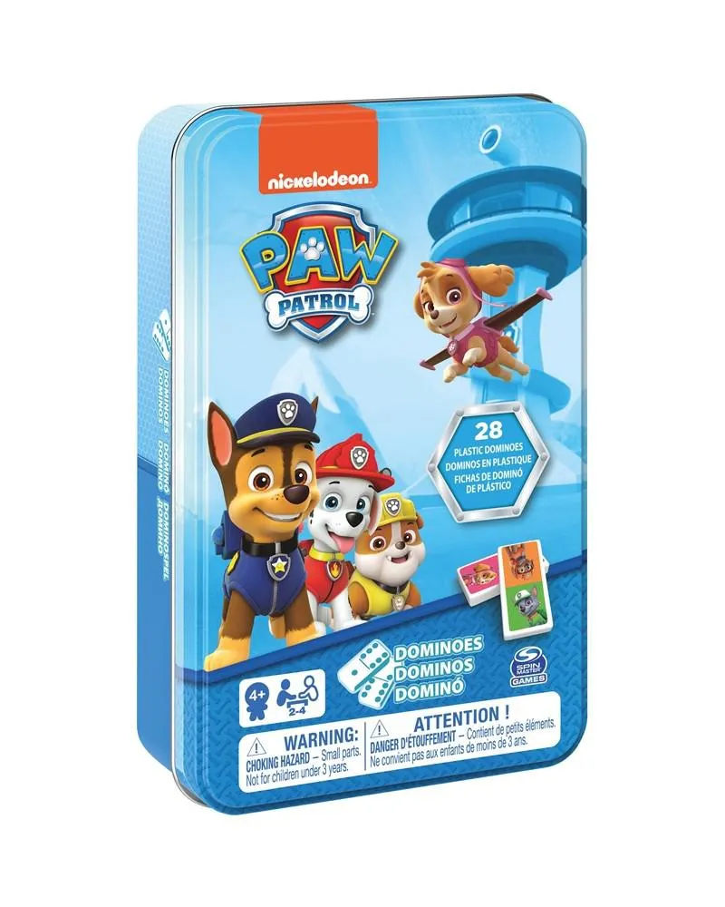 BOITE METAL DOMINOS PAT PATROUILLE