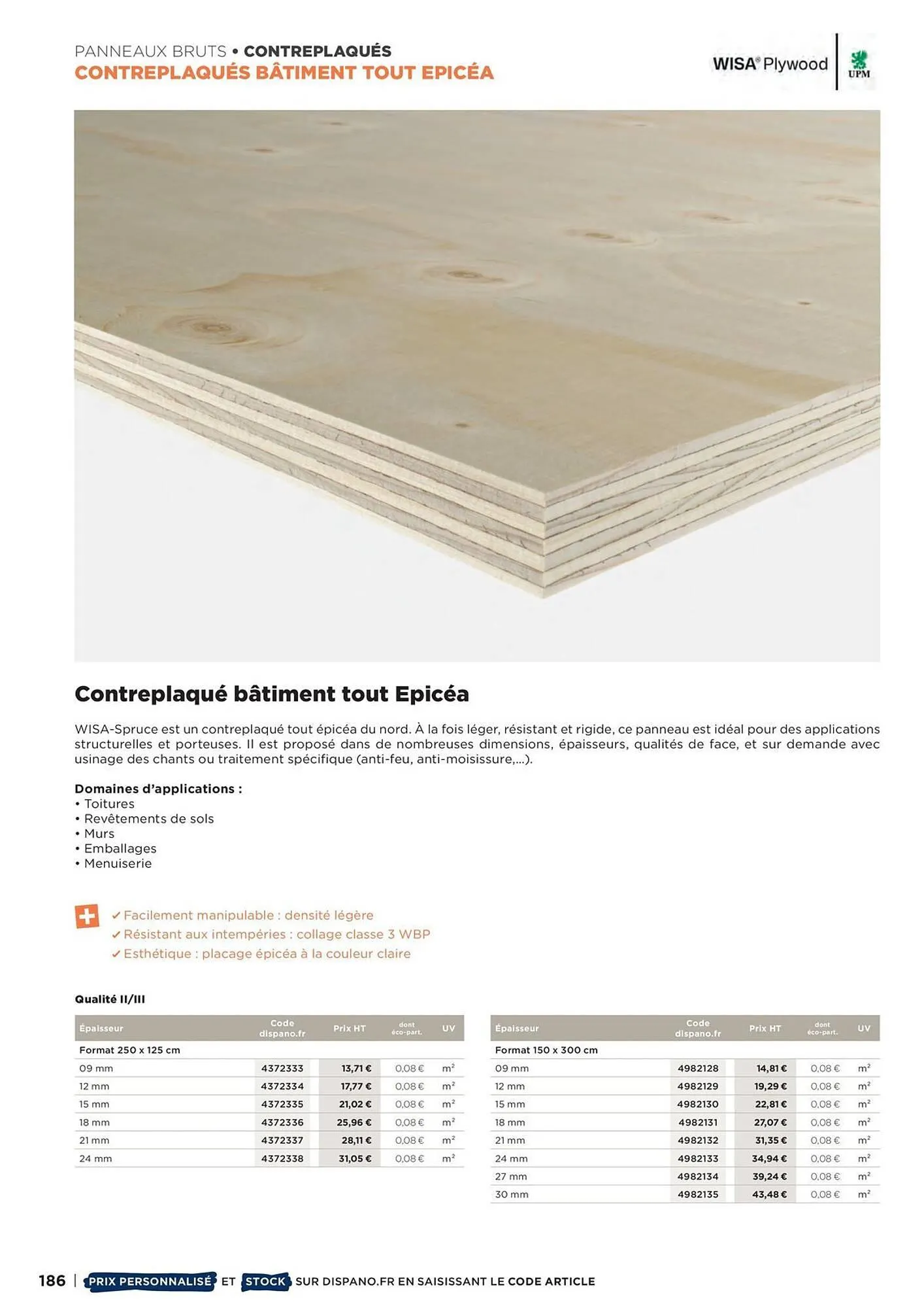 Catalogue Dispano du 8 avril au 31 décembre 2026 - Catalogue page 186