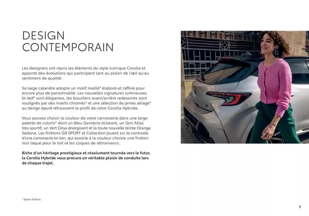 Toyota Corolla  du 11 février au 11 février 2026 - Catalogue page 7