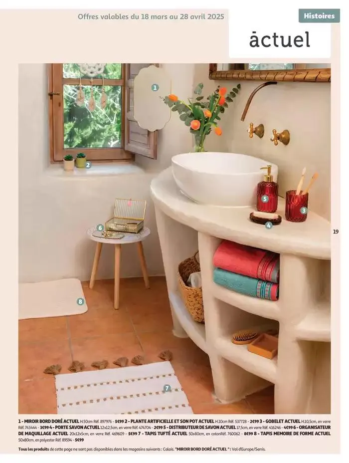 Tout pour la déco du 18 mars au 28 avril 2025 - Catalogue page 19