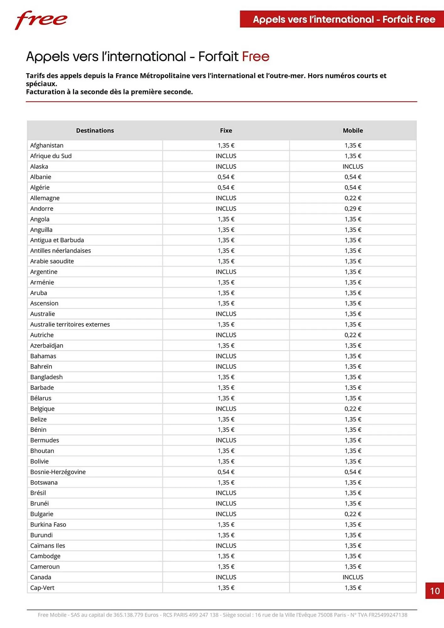 Catalogue Free du 23 janvier au 31 décembre 2023 - Catalogue page 10