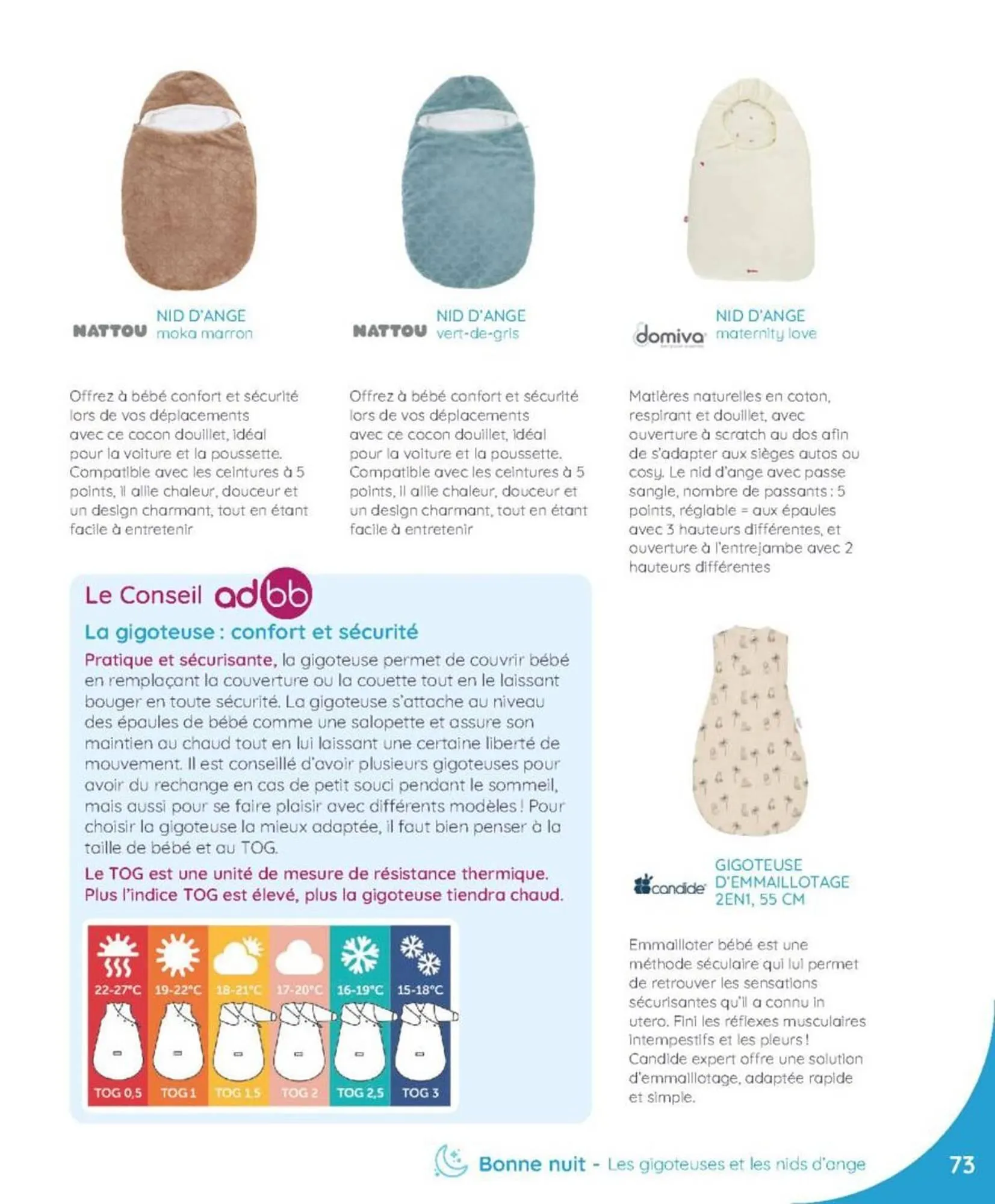 Catalogue autour de bébé du 18 juin au 1 novembre 2025 - Catalogue page 75