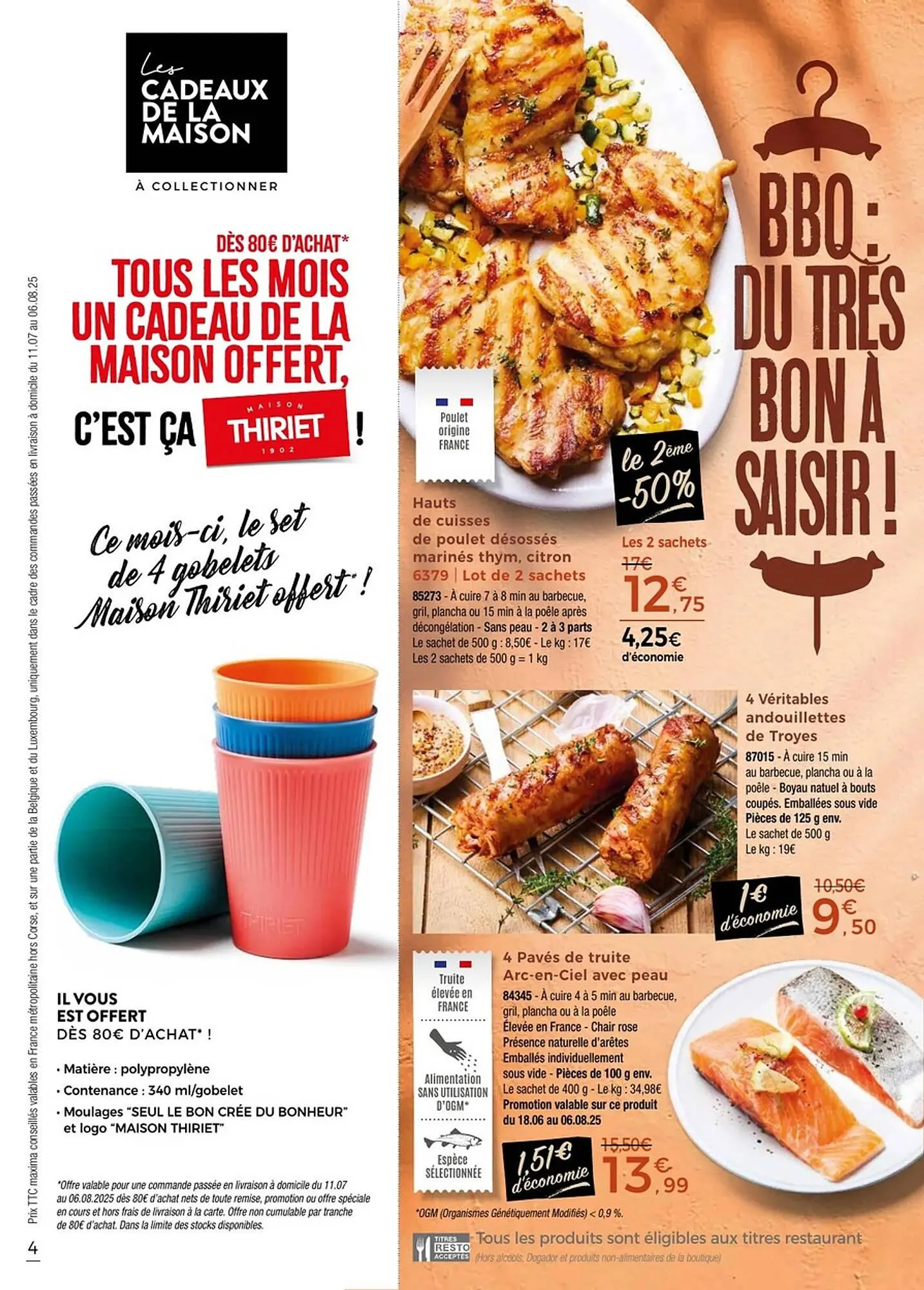 Catalogue Thiriet du 11 juillet au 6 août 2025 - Catalogue page 4