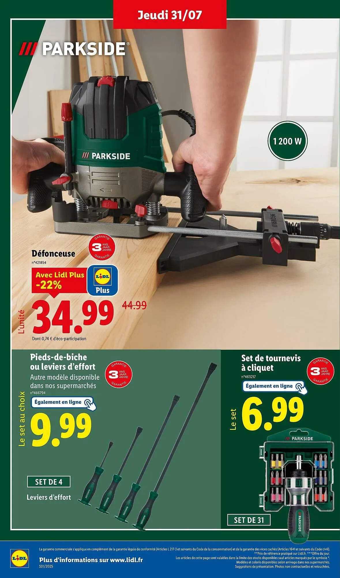 Catalogue Lidl du 31 juillet au 6 août 2025 - Catalogue page 30