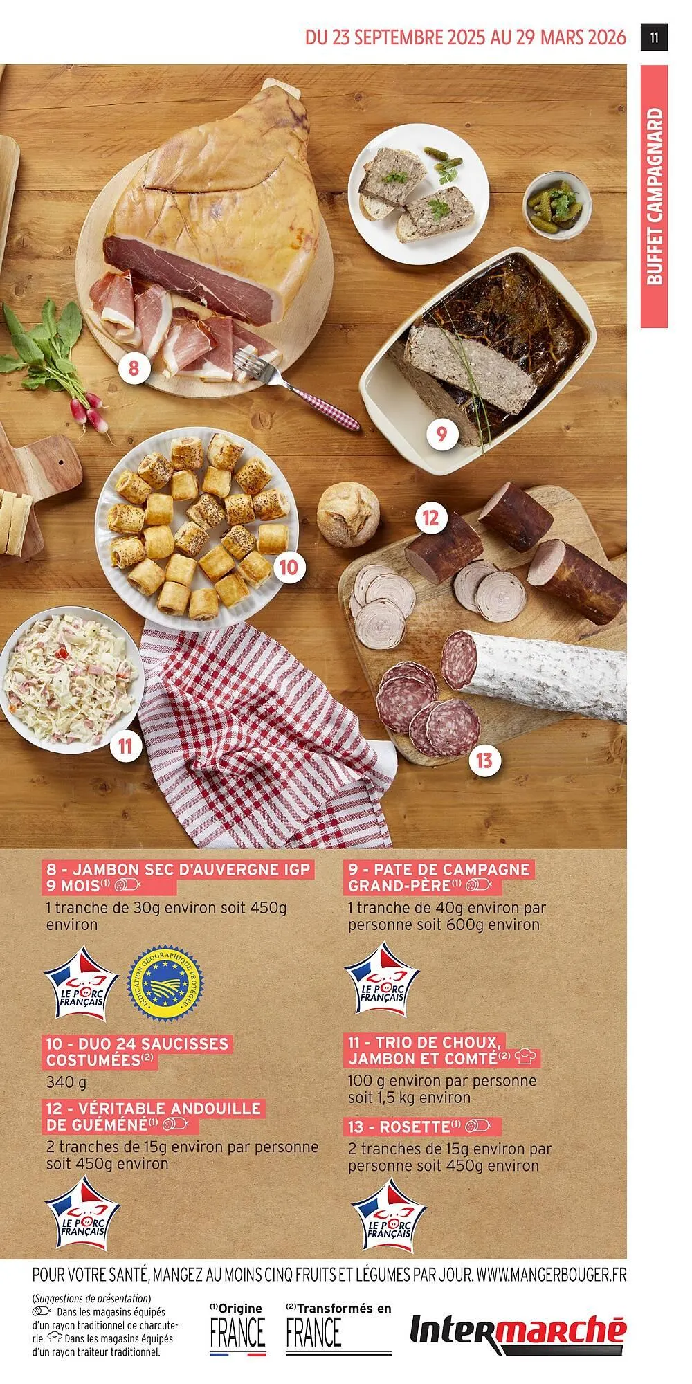 Catalogue Intermarché du 23 septembre au 29 mars 2026 - Catalogue page 11