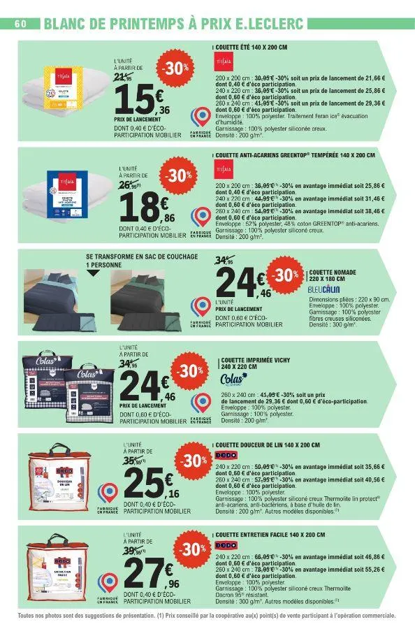 E. Leclerc du 20 mai au 31 mai 2025 - Catalogue page 60