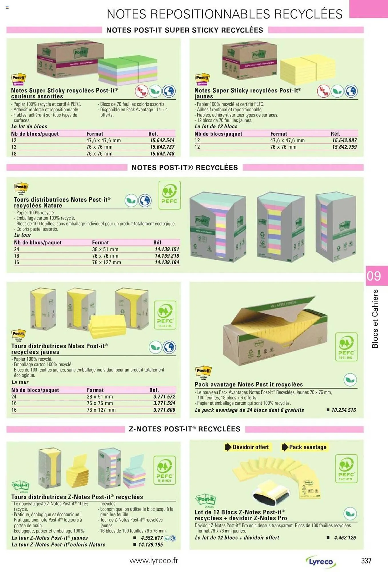 Catalogue Lyreco du 15 mai au 31 décembre 2023 - Catalogue page 337