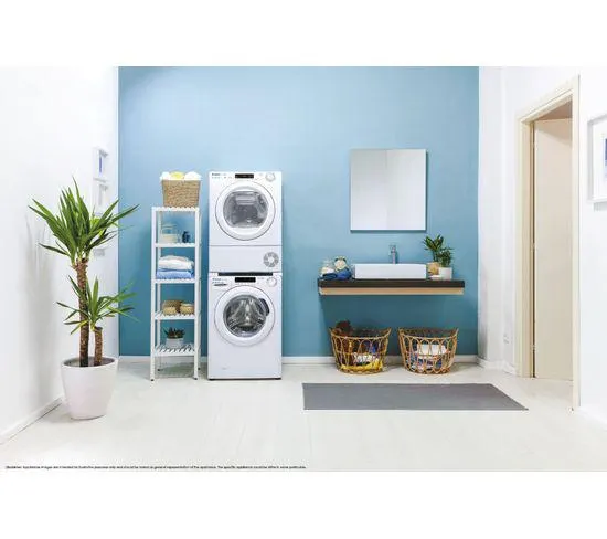 CANDY Sèche-linge hublot CSOE H8A2DE-S 8kg Noir