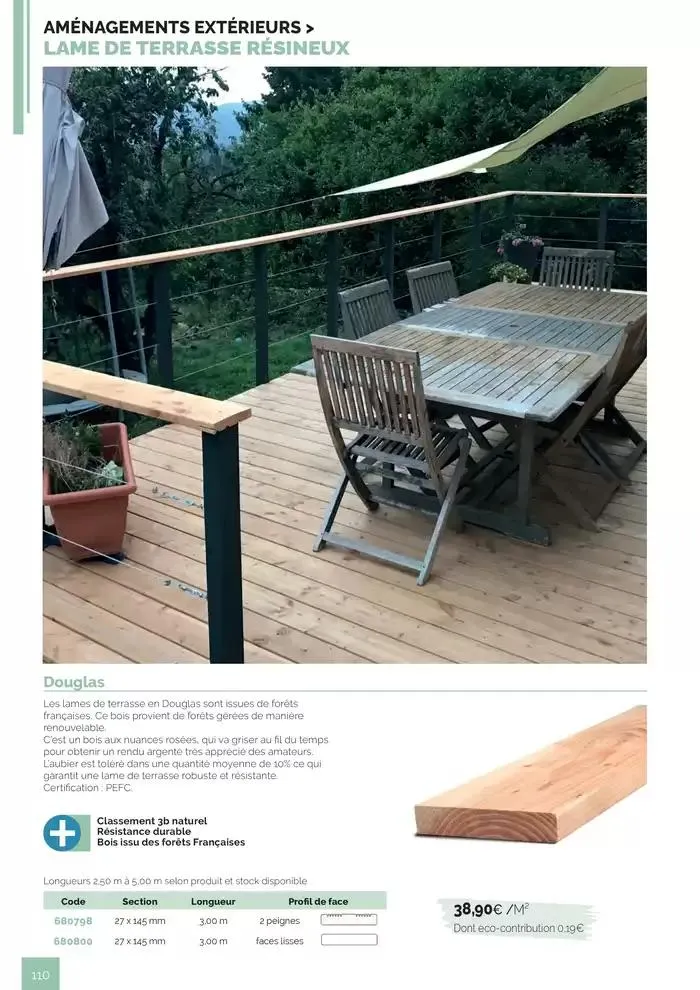 BOIS PANNEAUX 2025 2026 du 30 avril au 31 décembre 2026 - Catalogue page 110