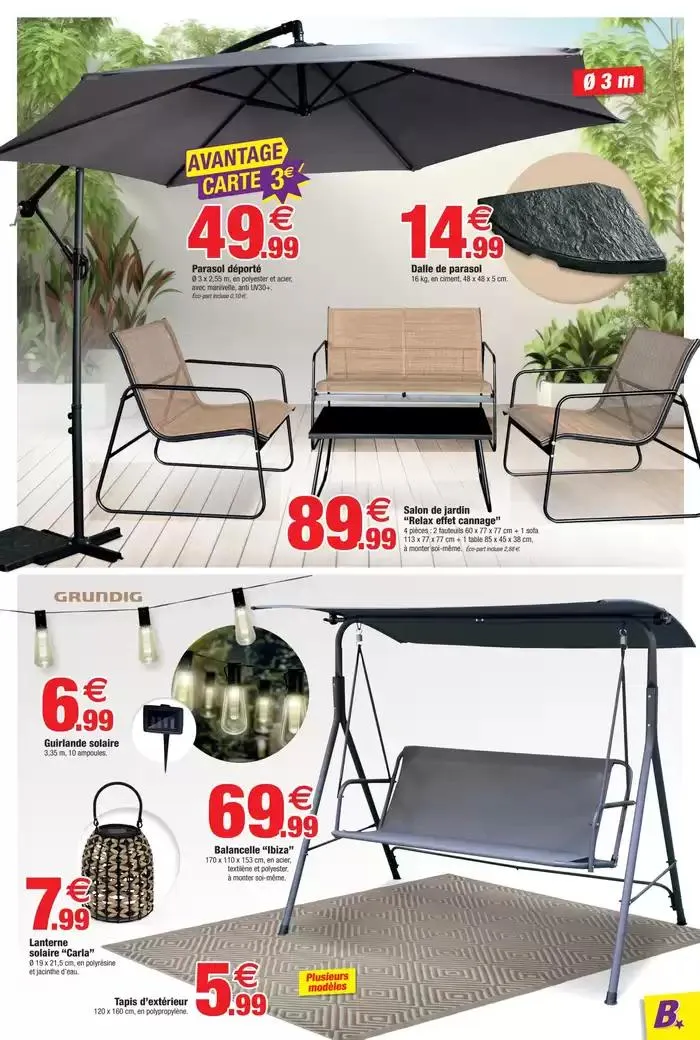 Beaux jours & bonnes affaires du 31 mars au 13 avril 2025 - Catalogue page 5