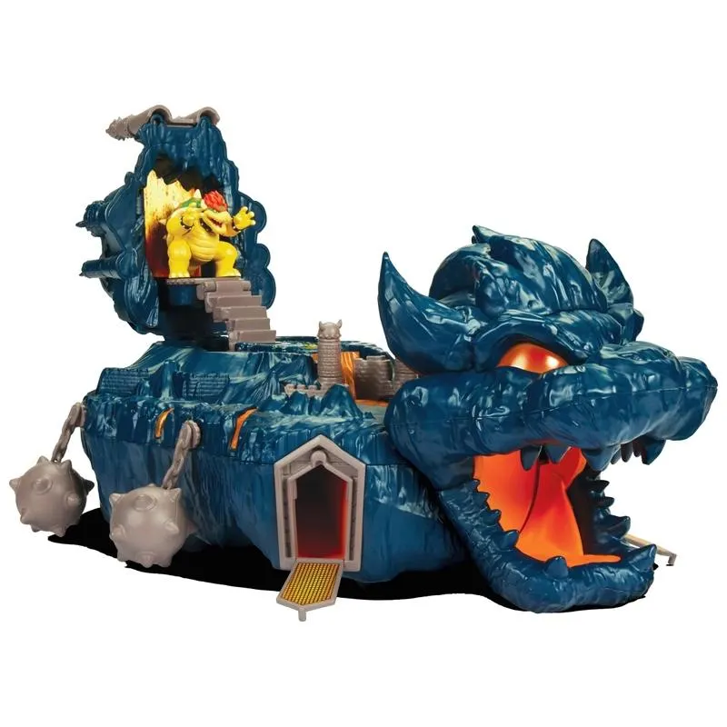 Super Mario - Playset Château de l'Ile De Bowser