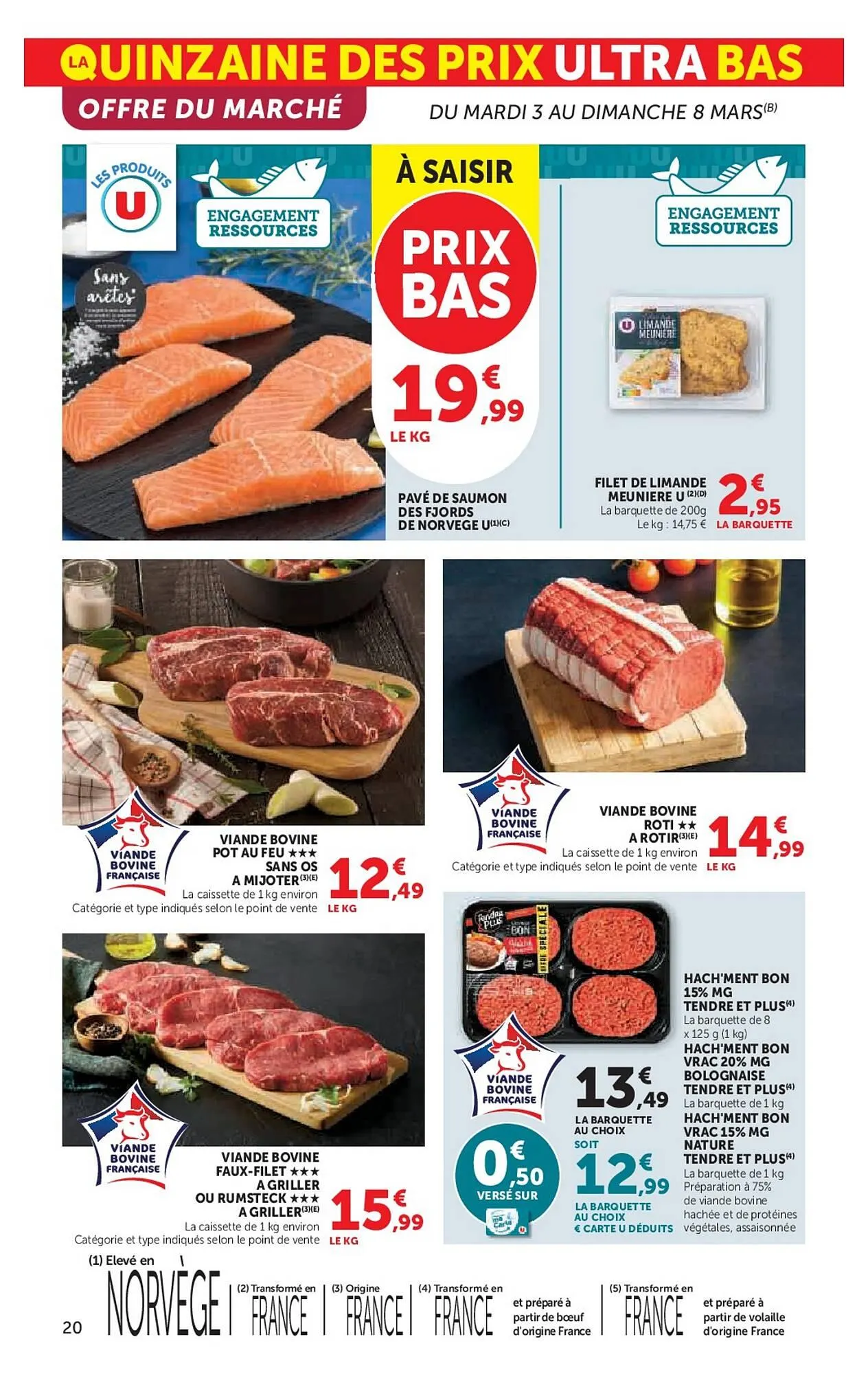 Catalogue Super U du 3 mars au 15 mars 2026 - Catalogue page 20