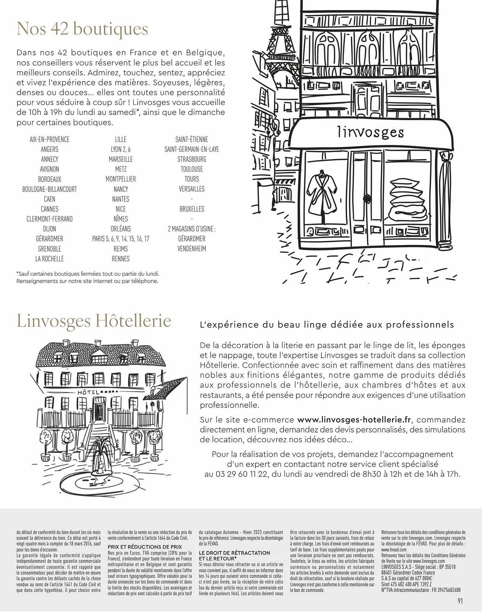 Catalogue Linvosges du 26 juillet au 29 juillet 2023 - Catalogue page 93