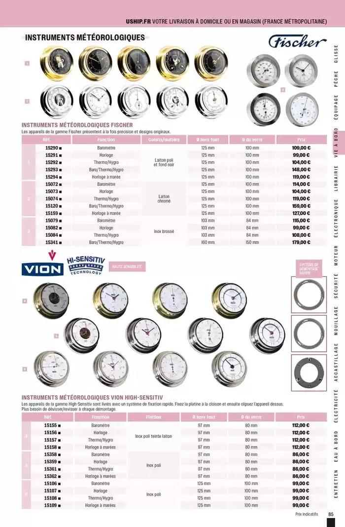Navigue  du 24 février au 31 décembre 2025 - Catalogue page 85