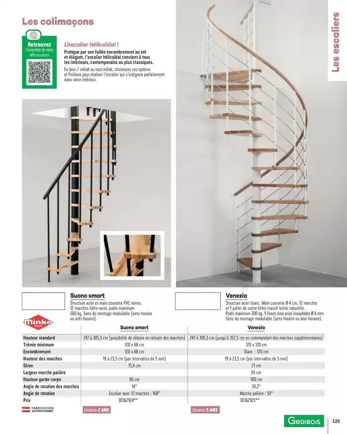 Aménagents Intérieurs 2025 du 1 janvier au 31 décembre 2025 - Catalogue page 125