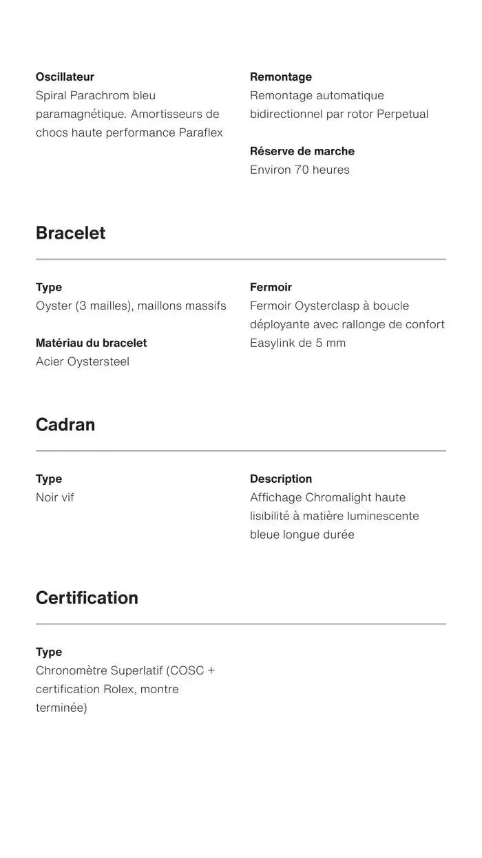 Rolex Oyster Perpetual du 13 décembre au 13 décembre 2025 - Catalogue page 11