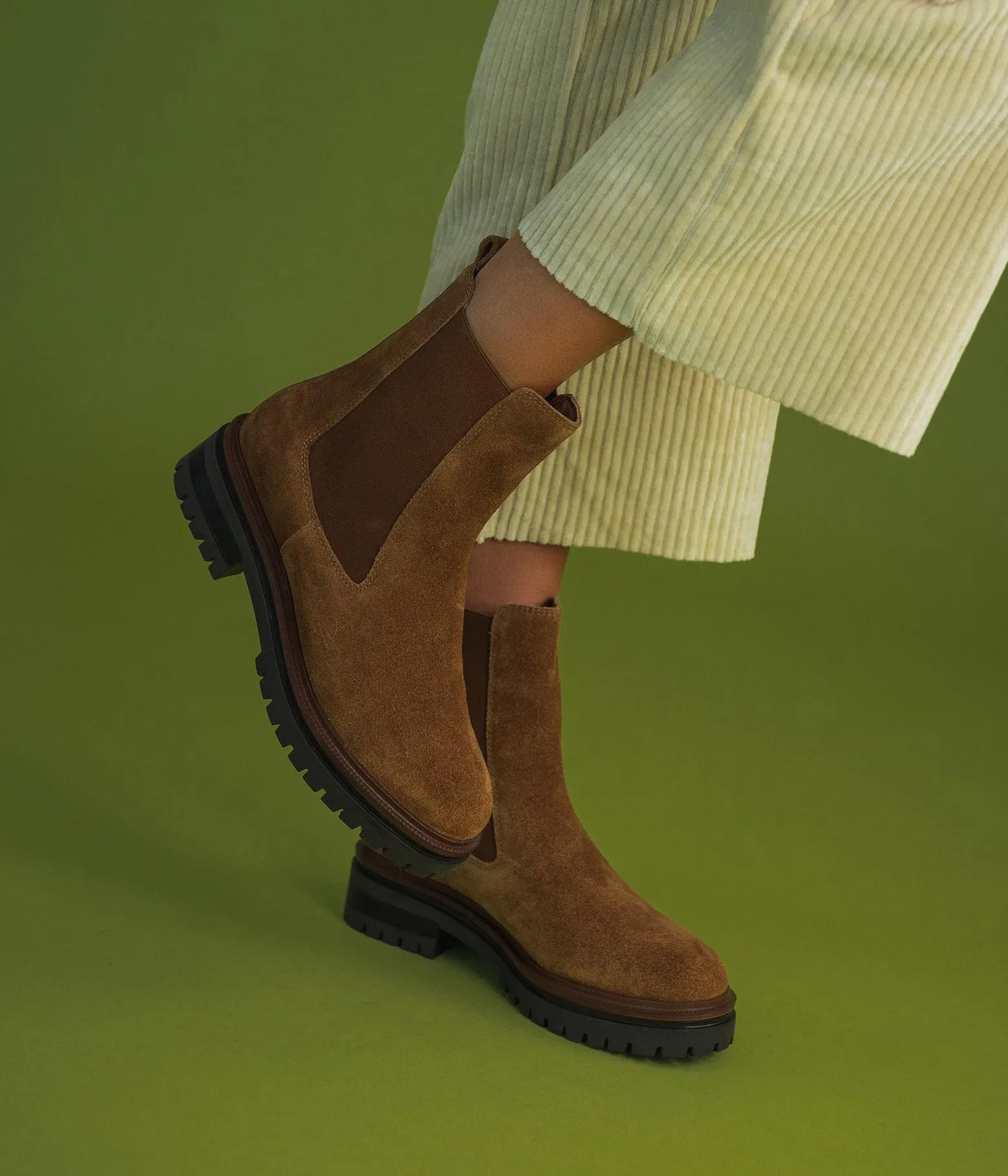CHELSEA BOOTS SANDY COGNAC