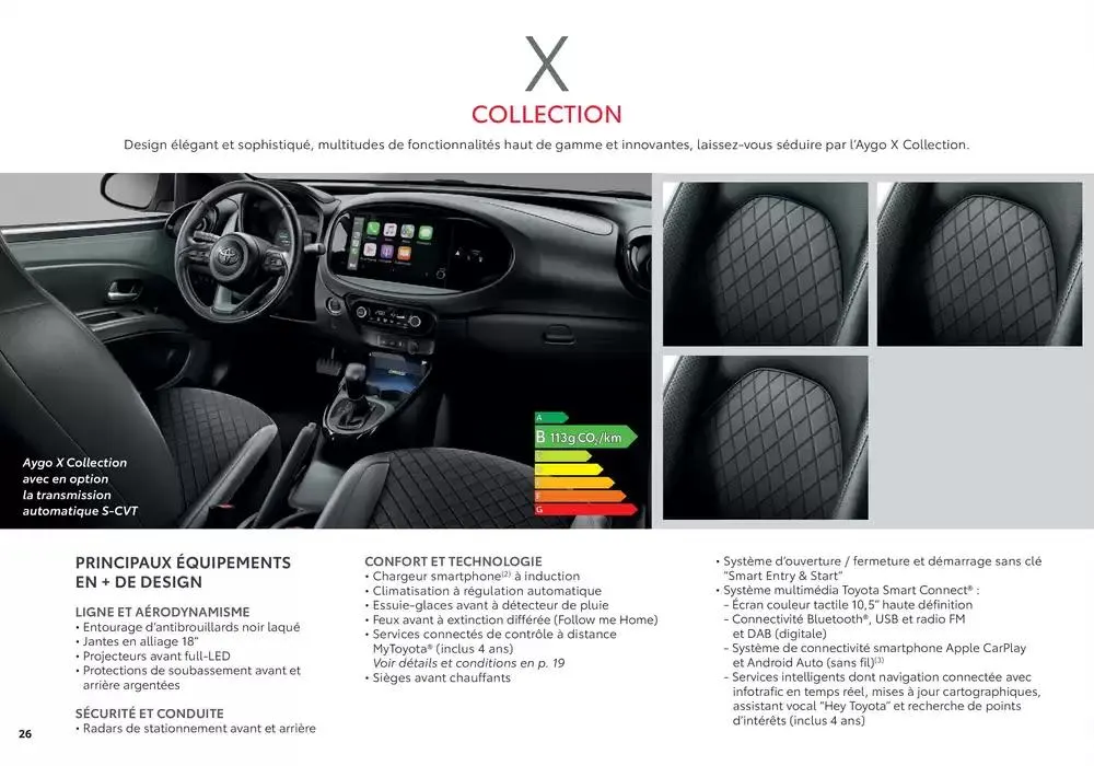 Toyota Aygo X du 16 avril au 16 avril 2026 - Catalogue page 26