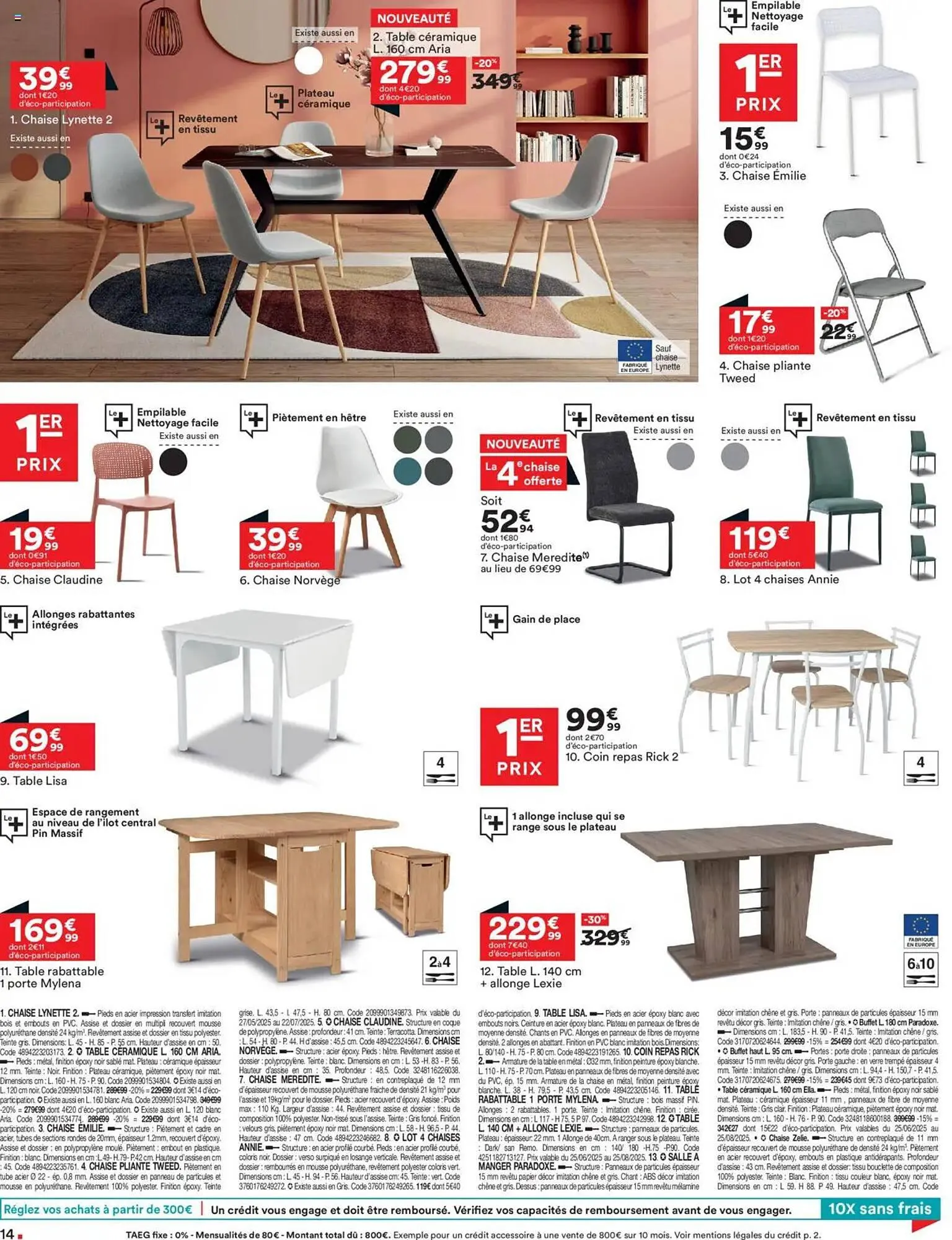 Catalogue BUT du 25 juin au 22 juillet 2025 - Catalogue page 14