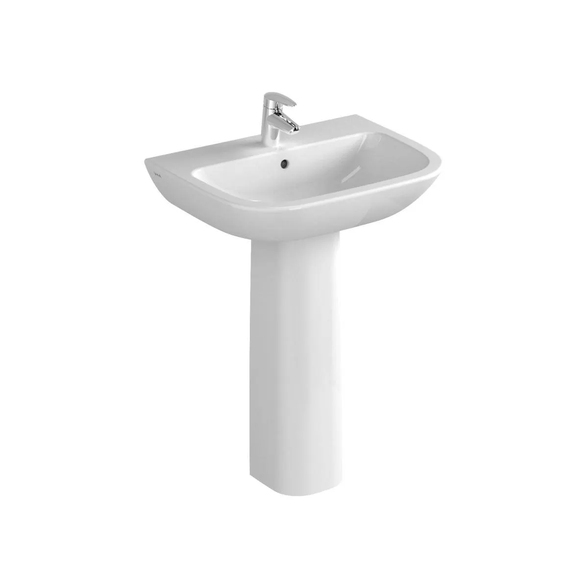 LAVABO S20 60CM BLANC AVEC TROP PLEIN 5503L003-0001 VITRA