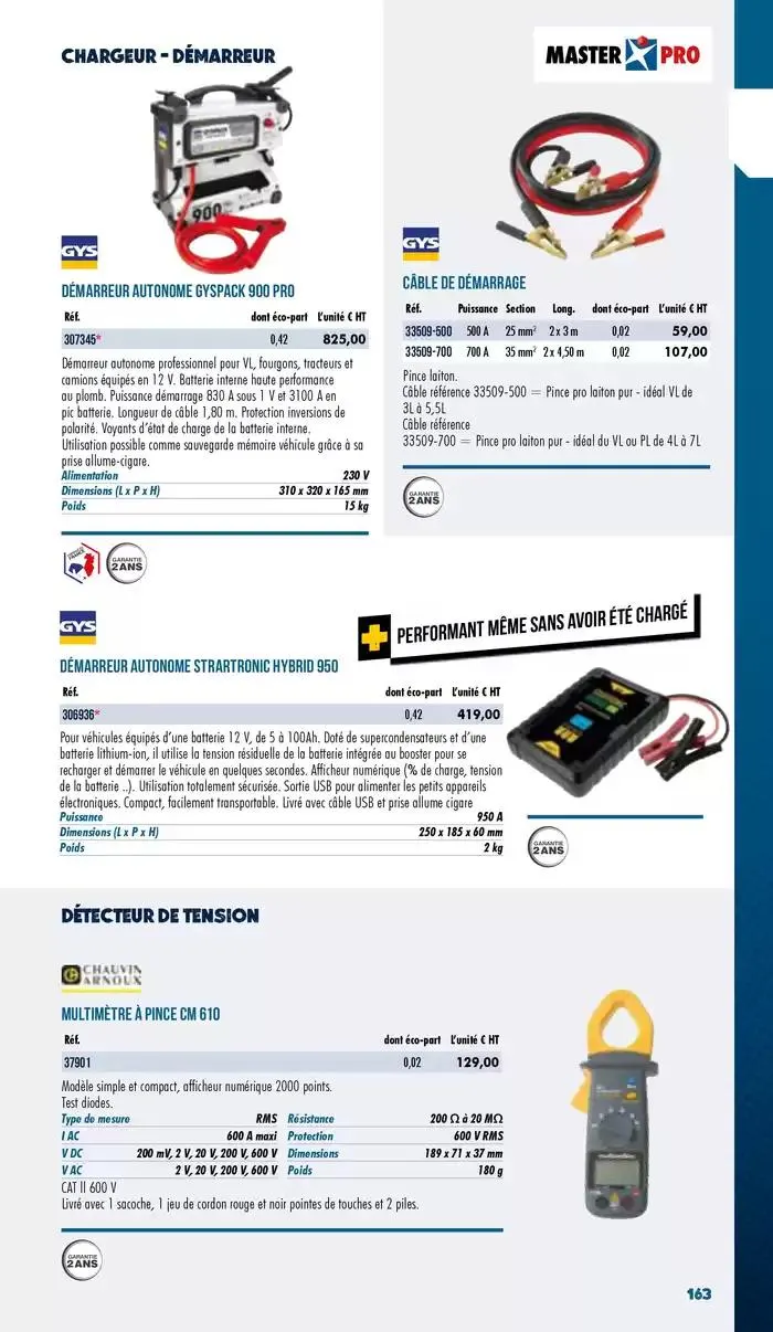 Essentiel Industrie 2025 du 3 janvier au 31 décembre 2025 - Catalogue page 165