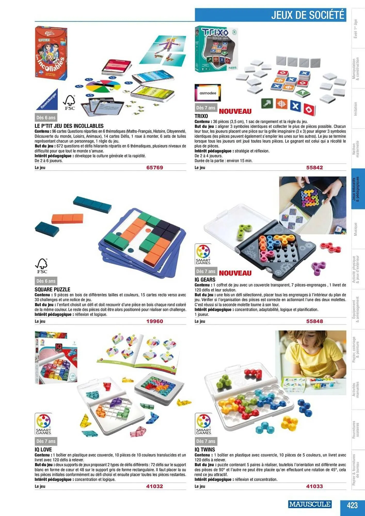 Catalogue Majuscule du 5 mars au 31 décembre 2025 - Catalogue page 447