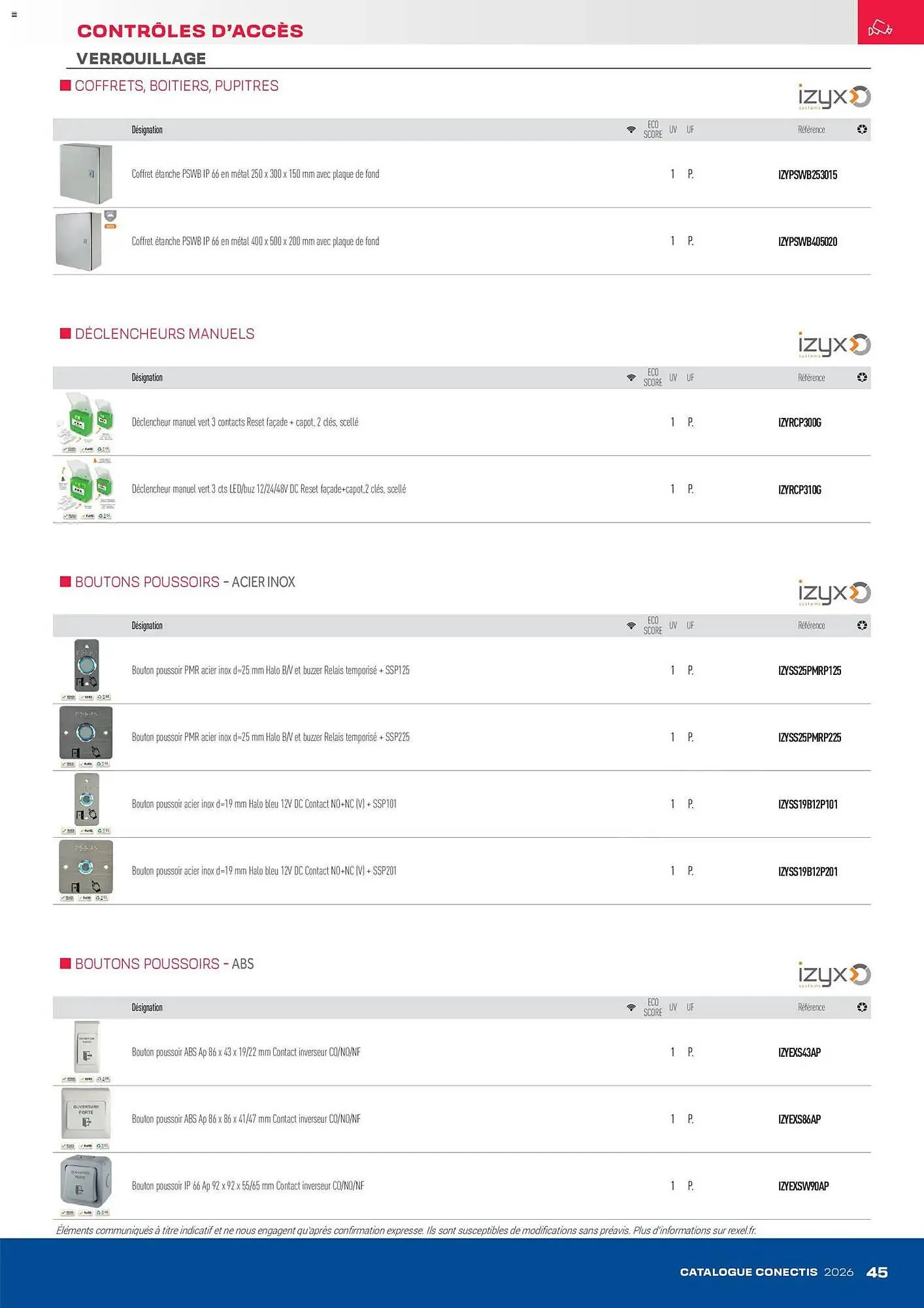 Catalogue Rexel du 10 avril au 31 décembre 2026 - Catalogue page 45