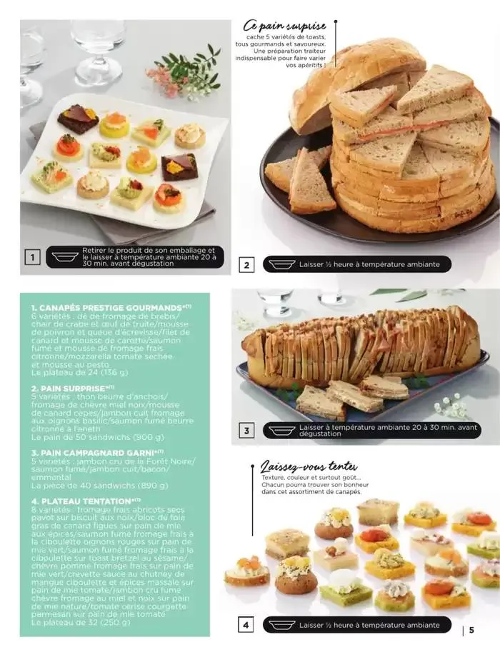 CARTE TRAITEUR PERMANENTE - MIXTE du 9 mai au 31 décembre 2025 - Catalogue page 5