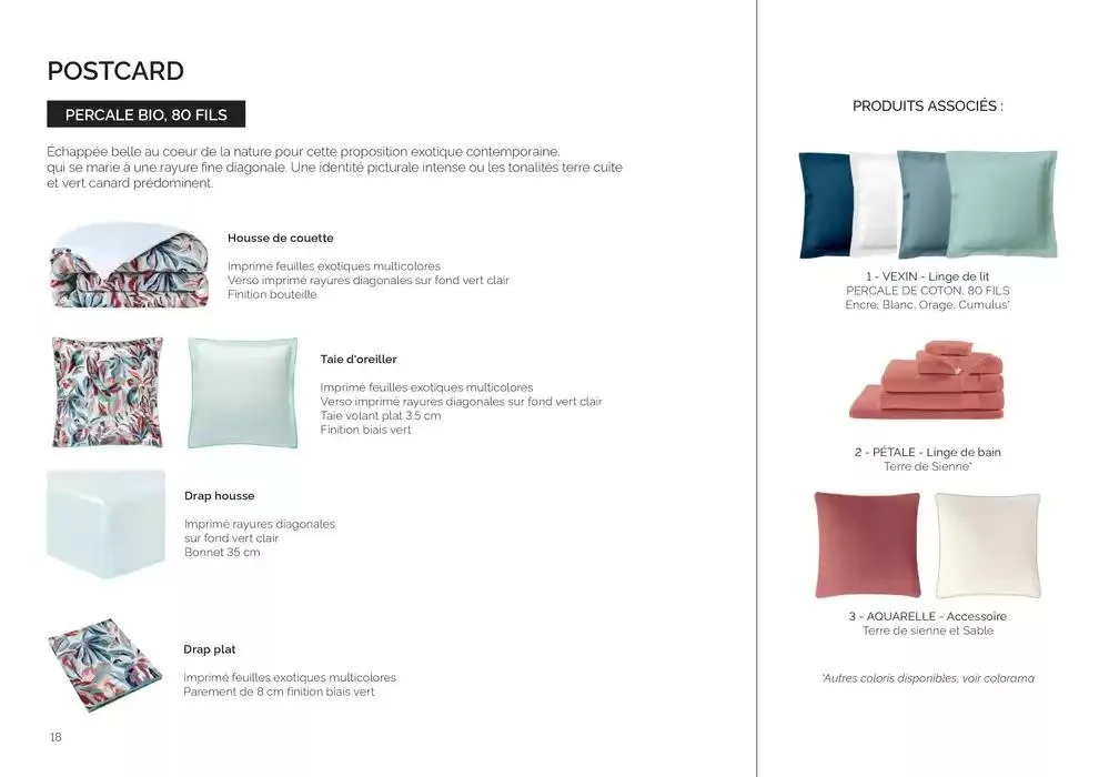 Notre collection Printemps - Ete 2025 du 14 février au 30 août 2025 - Catalogue page 18