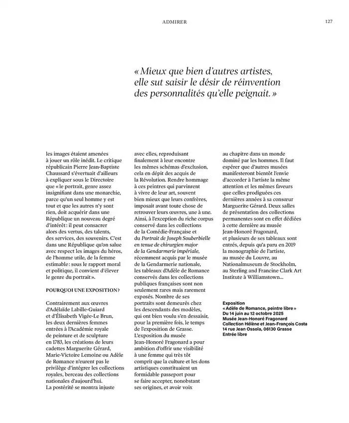 Printemps/Été 2025 du 17 mars au 23 septembre 2025 - Catalogue page 129