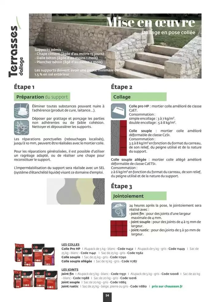 Aménagez votre extérieur SAISON 2025 du 1 janvier au 31 décembre 2025 - Catalogue page 56