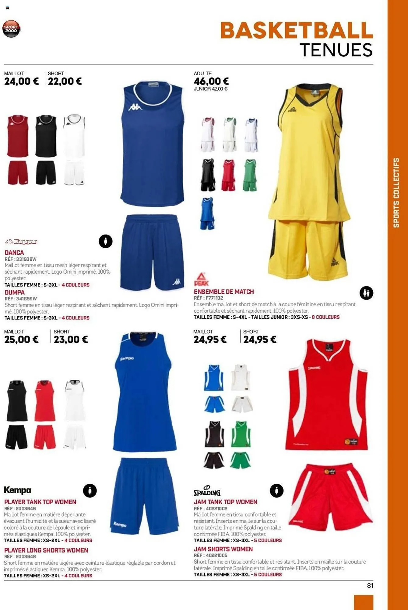 Catalogue Sport 2000 du 28 mai au 31 décembre 2025 - Catalogue page 68