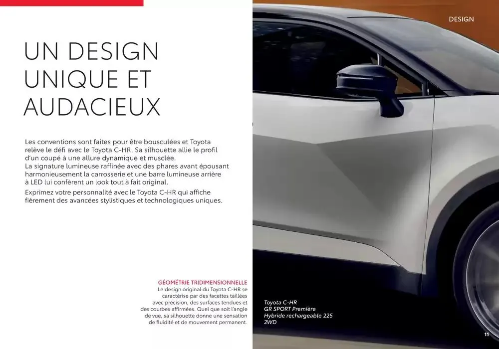 Nouveau Toyota C-HR du 15 janvier au 15 janvier 2026 - Catalogue page 11