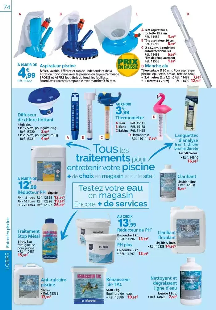 PRINTEMPS 2025 du 3 mars au 4 juin 2025 - Catalogue page 74