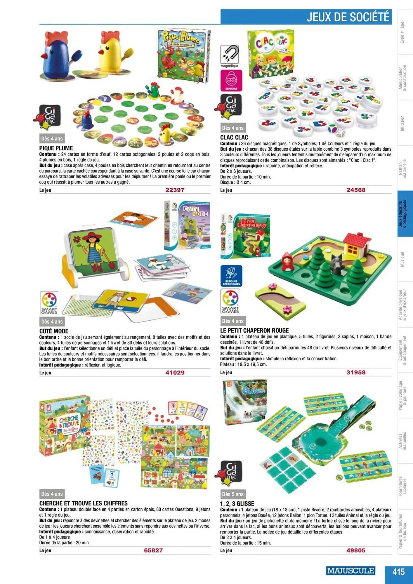 Catalogue Majuscule du 5 mars au 31 décembre 2025 - Catalogue page 439