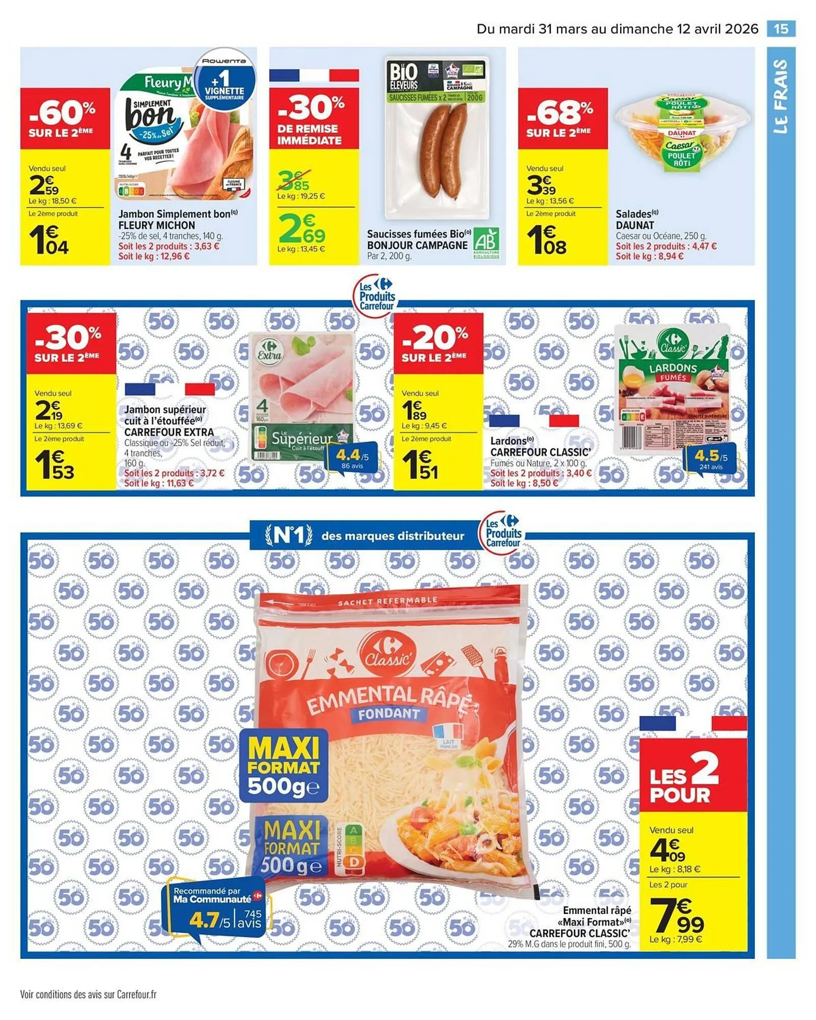 Catalogue Carrefour Market du 31 mars au 12 avril 2026 - Catalogue page 17