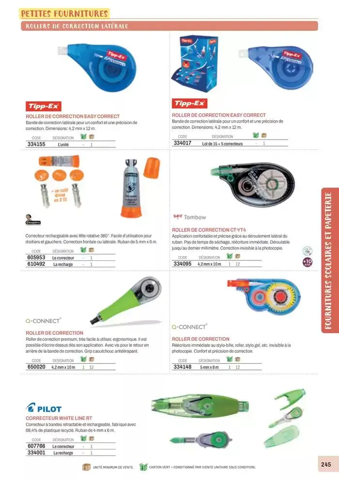 Nos Catalogues Thématiques du 1 janvier au 31 décembre 2025 - Catalogue page 247