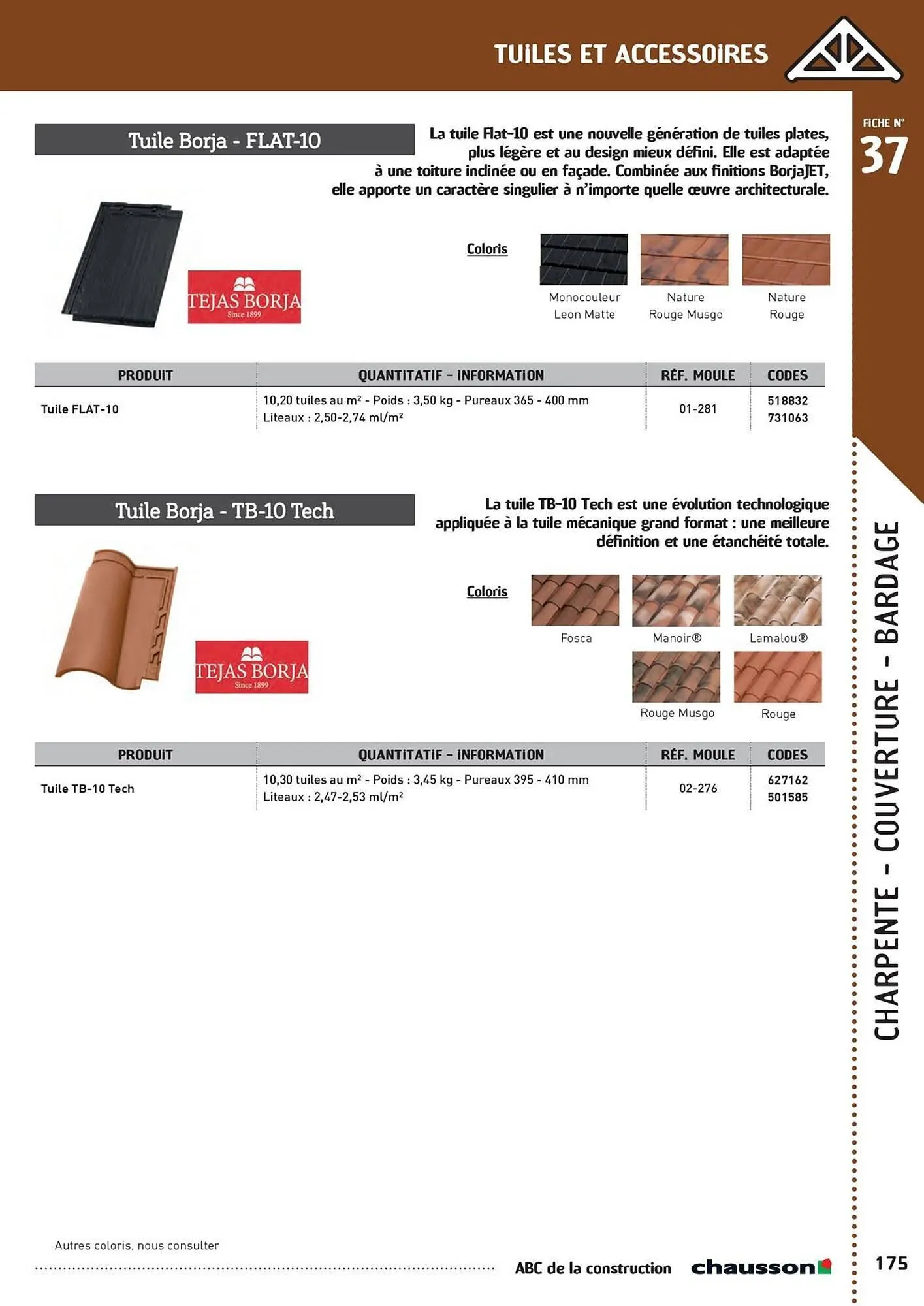 Catalogue Chausson Matériaux du 2 mai au 31 décembre 2025 - Catalogue page 177