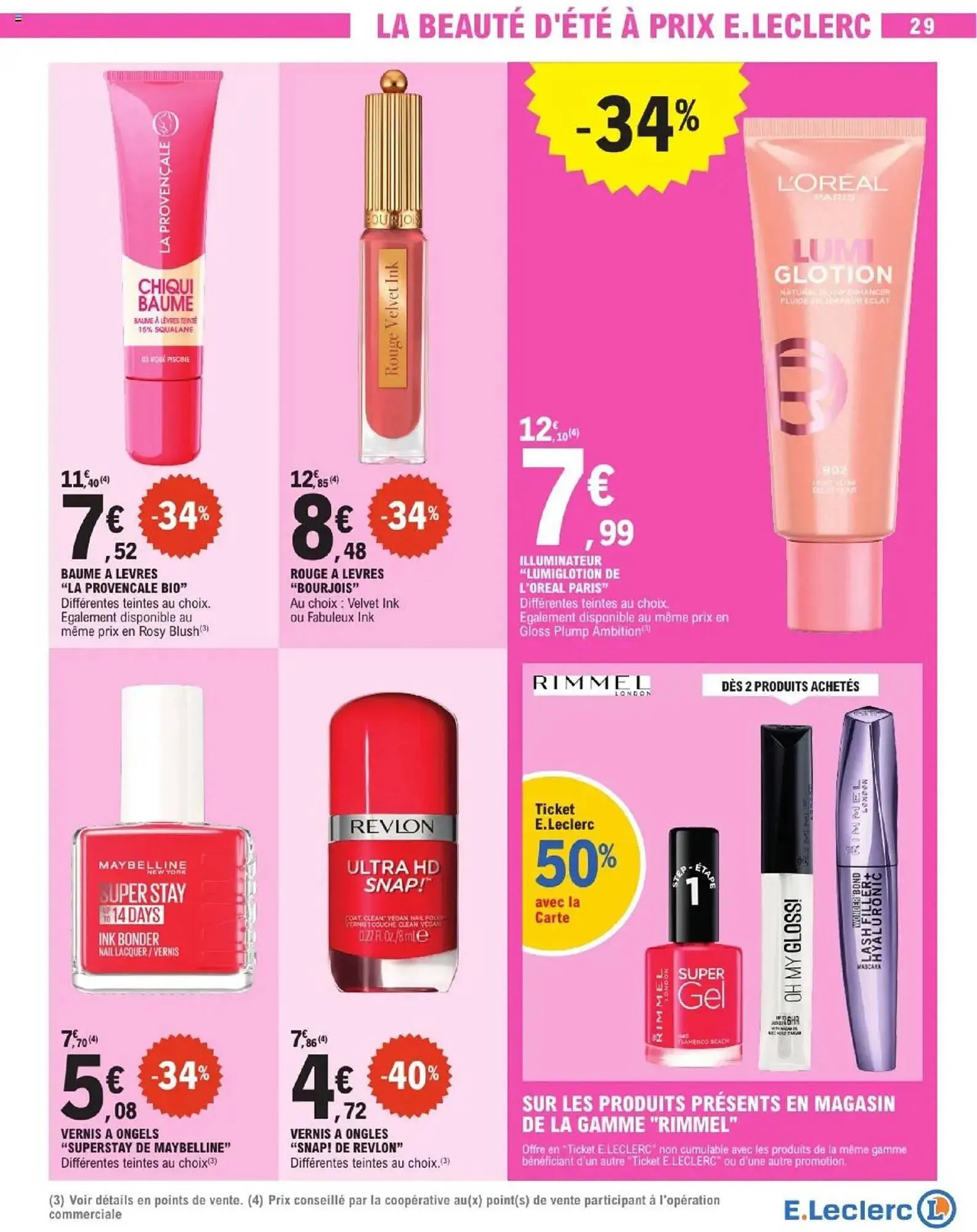 Catalogue E.Leclerc du 1 juillet au 12 juillet 2025 - Catalogue page 29