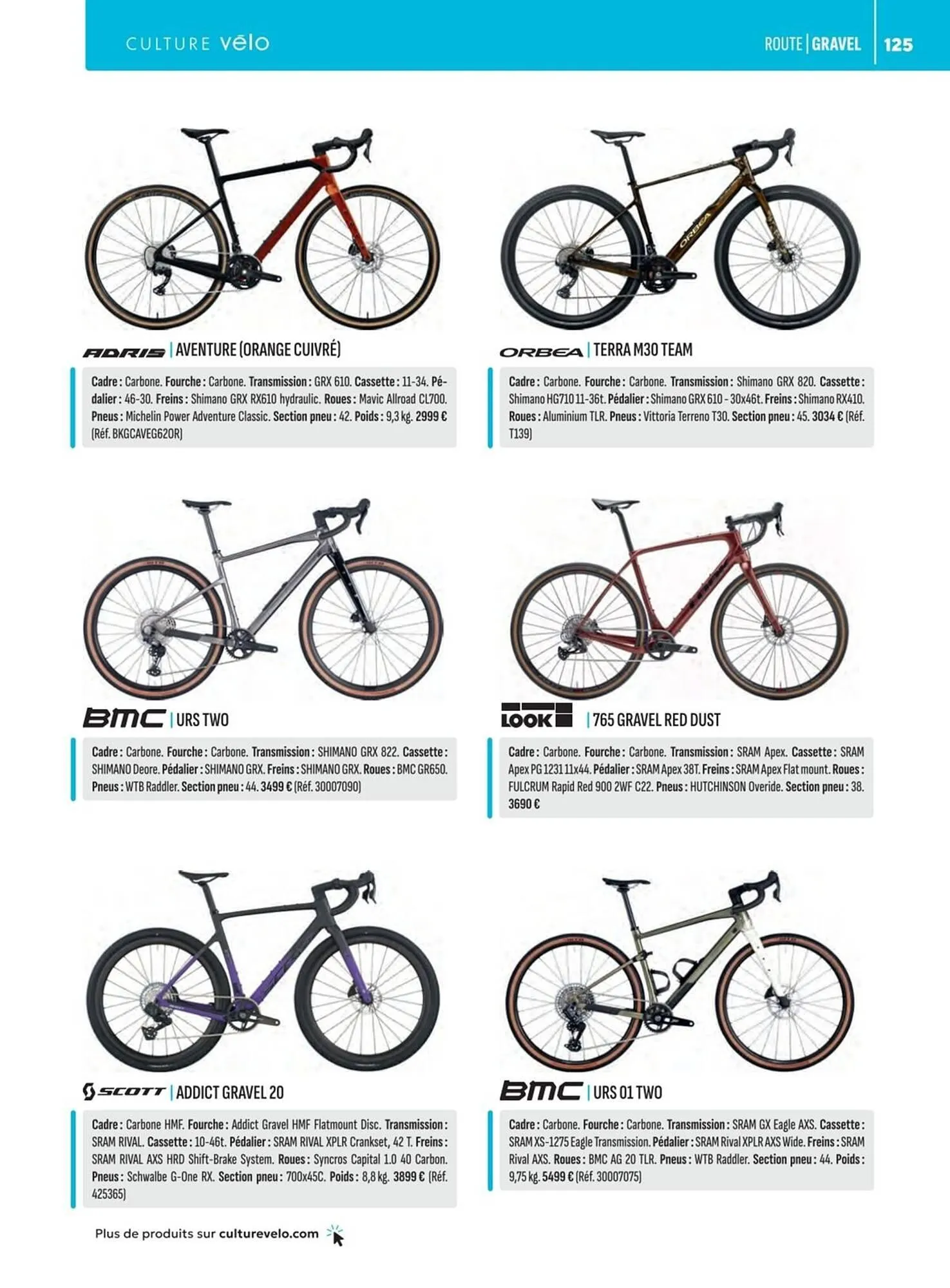 Catalogue Culture Vélo du 19 décembre au 31 décembre 2026 - Catalogue page 125