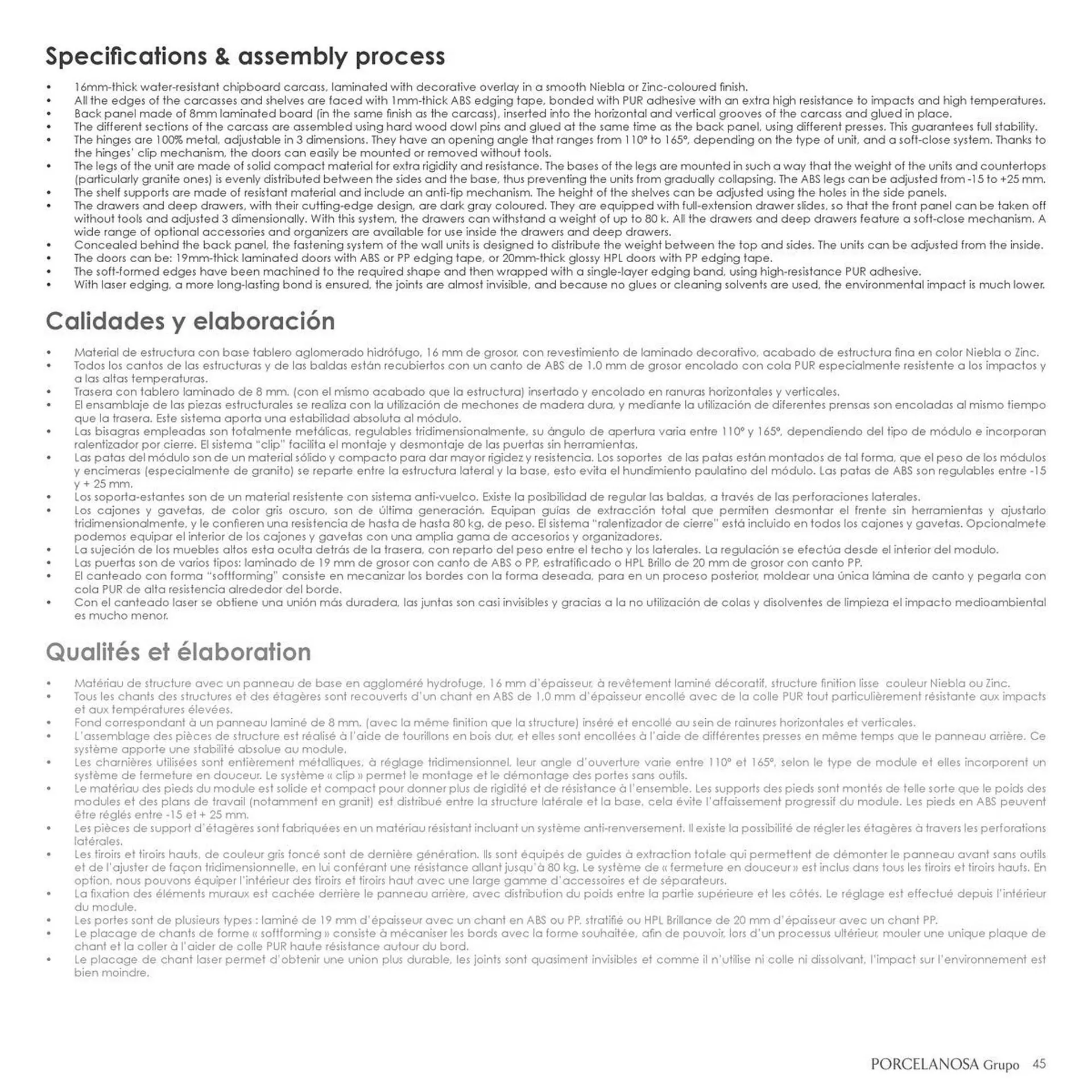 Catalogue Porcelanosa du 26 septembre au 31 décembre 2025 - Catalogue page 47