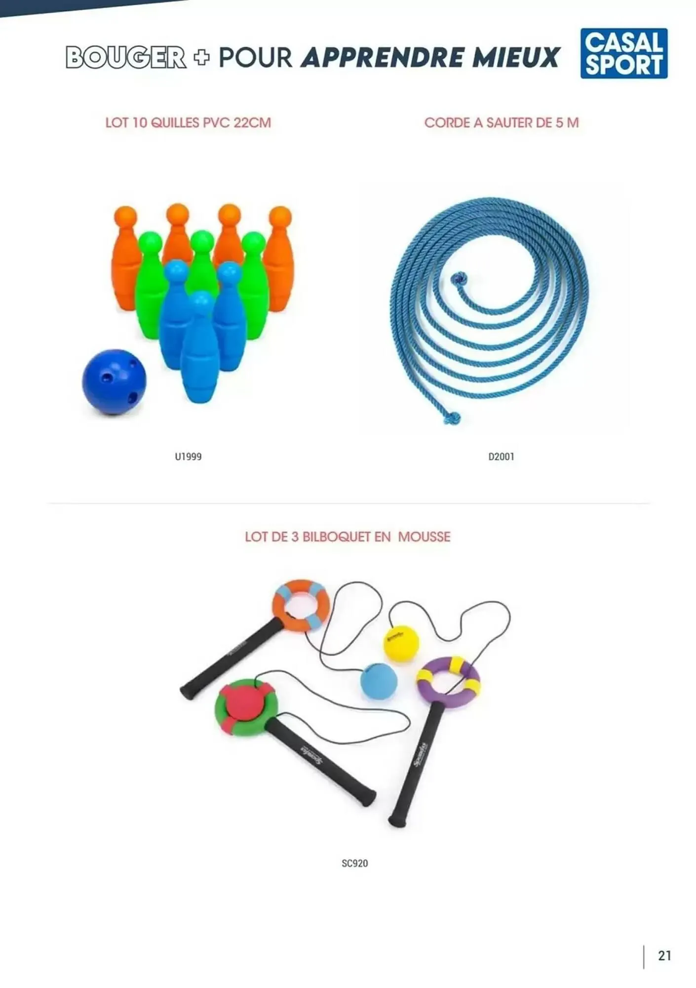 Catalogue Casal Sport du 15 avril au 31 mai 2026 - Catalogue page 21