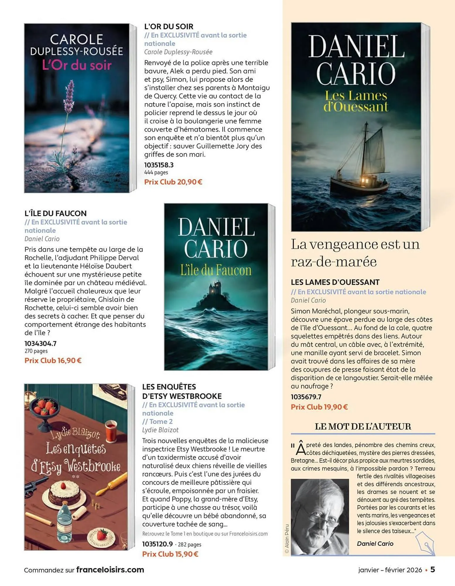 Catalogue France Loisirs du 1 janvier au 28 février 2026 - Catalogue page 5