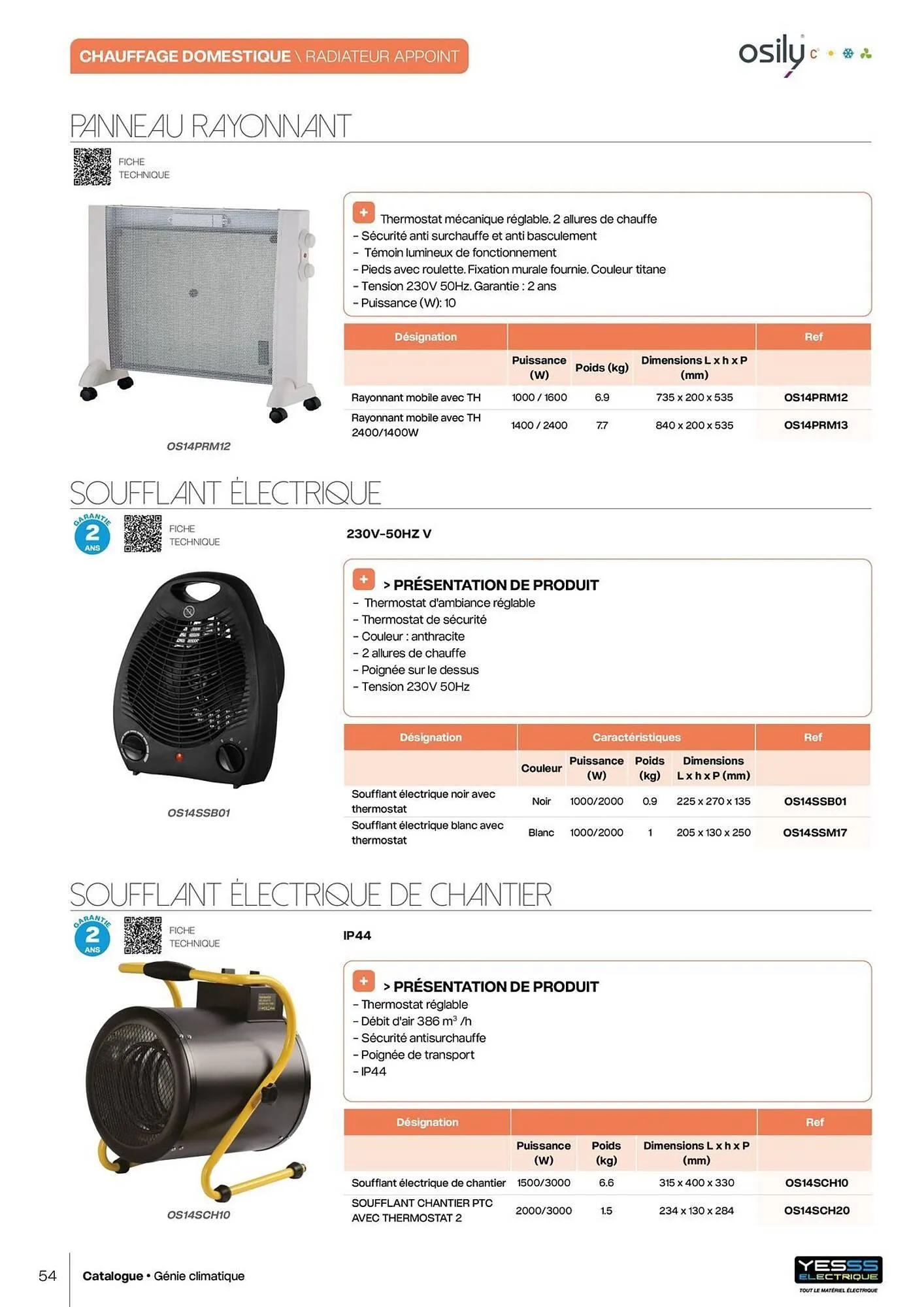 Catalogue Yesss electrique du 14 octobre au 31 décembre 2026 - Catalogue page 56