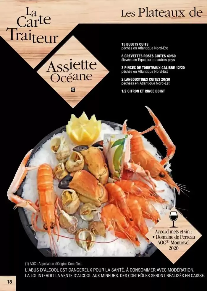 Carte traiteur permanente du 2 janvier au 30 novembre 2025 - Catalogue page 9