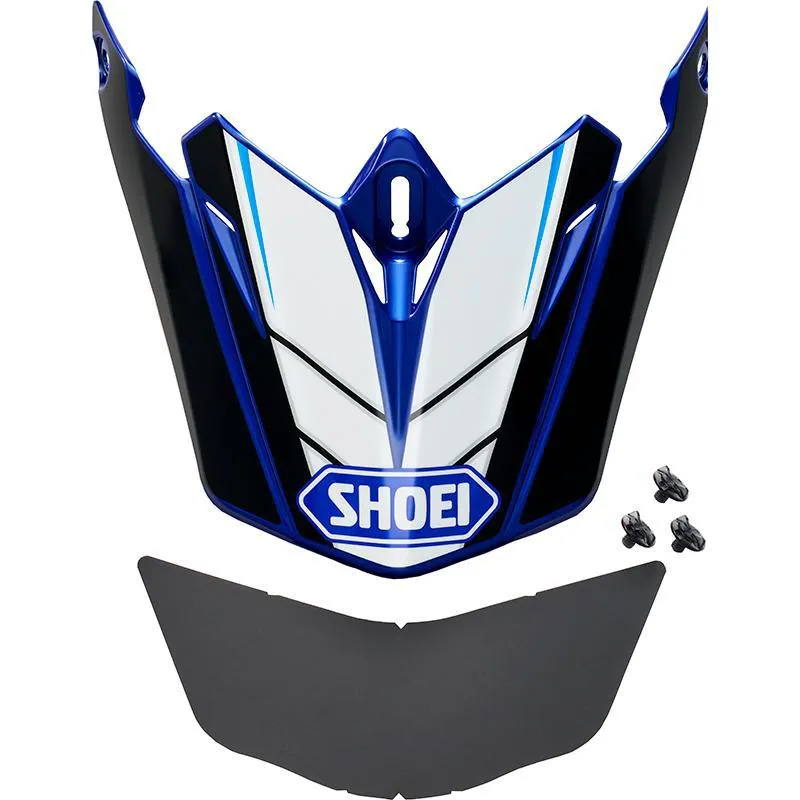 SHOEI Visière VFX-WR 06 VISOR JAMMER TC-2 noir/bleu Accessoire casque