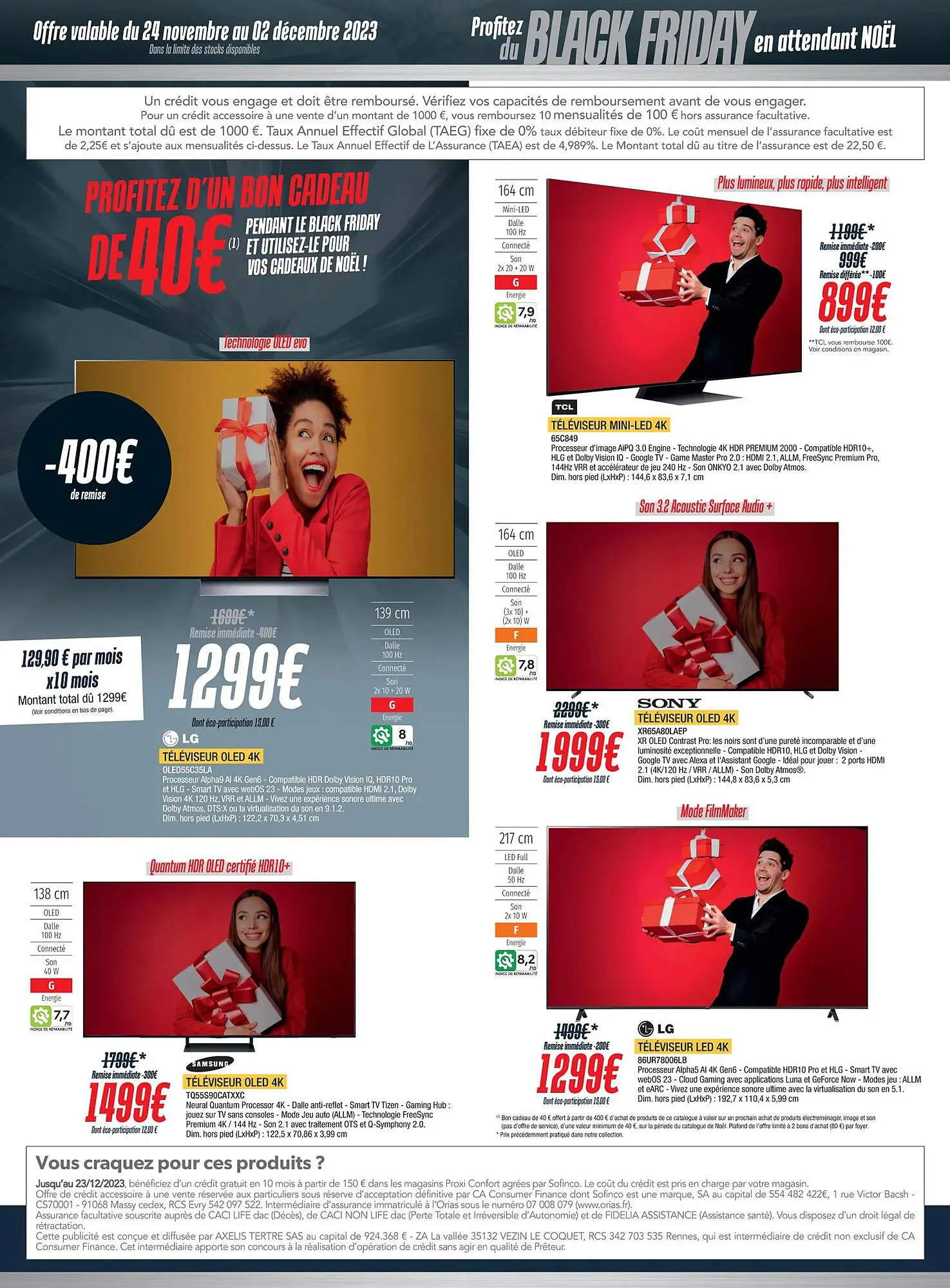 Catalogue Proxi Confort du 24 novembre au 2 décembre 2023 - Catalogue page 2